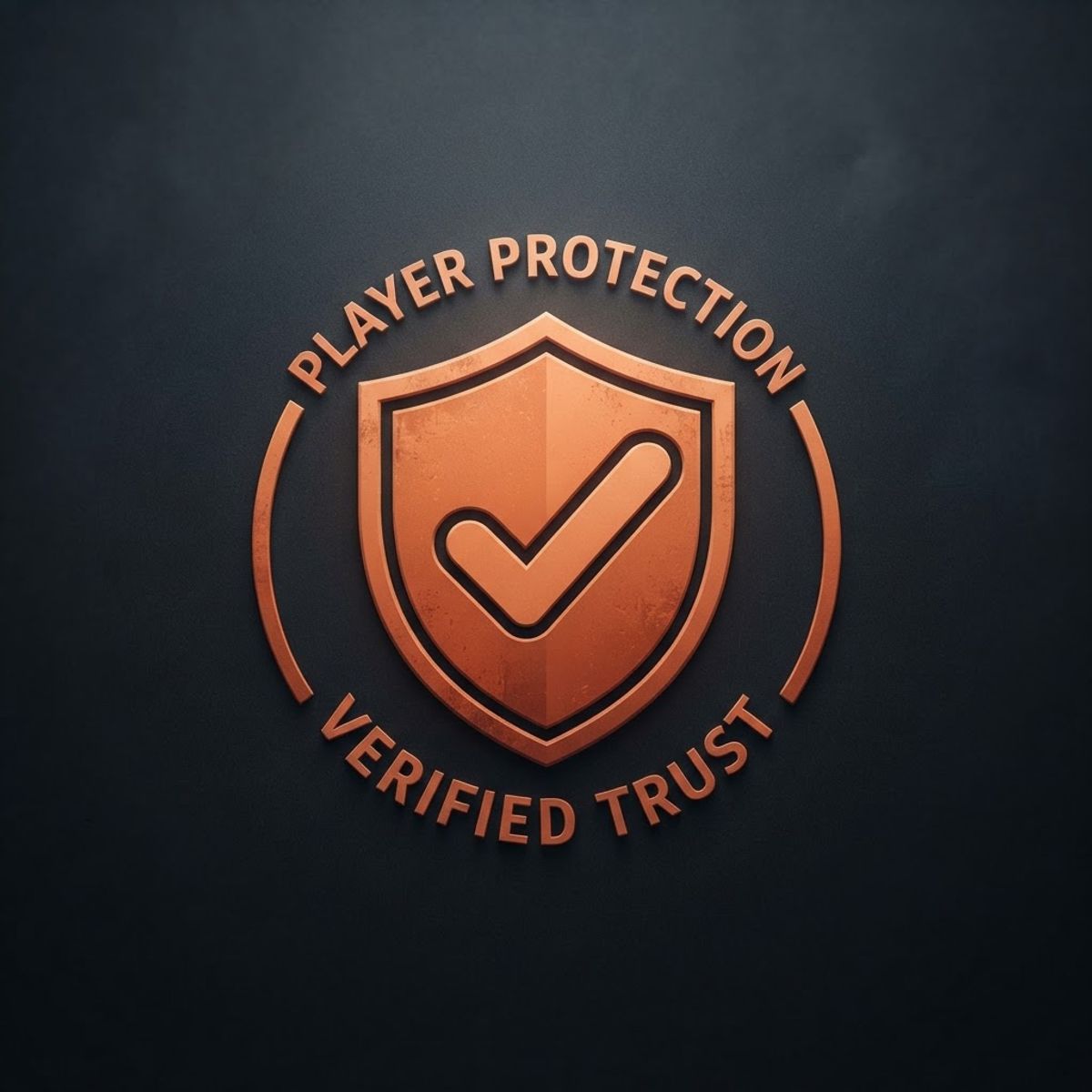 Badge bouclier attestant la protection des joueurs